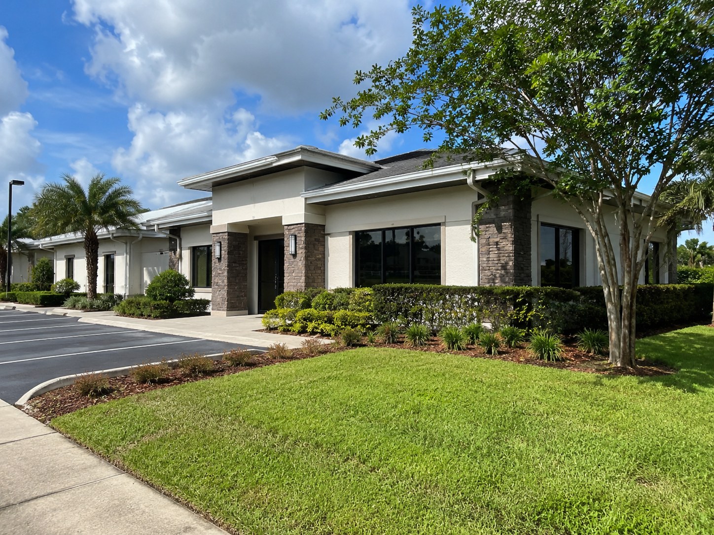 Maintained commercial property and landscaping in Central Florida